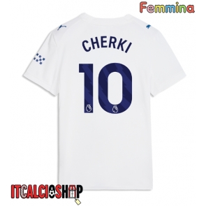 Manchester City Rayan Cherki #10 Terza Maglia Femmina 2026-27 Manica Corta